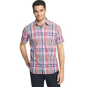 Men's IZOD Dockside Plaid Classic-Fit Button-Down Shirt