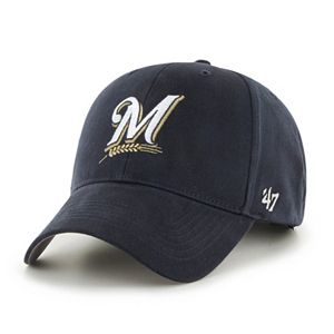 Youth '47 Brand Milwaukee Brewers MVP Adjustable Cap