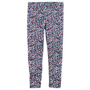 Toddler Girl Carter's Floral Printed Full-Length Leggings