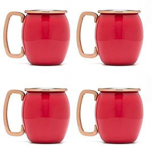 Fiesta 4-pc. Copper Moscow Mule Shots Mug Set