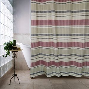 Park B. Smith Bands Stripe Shower Curtain