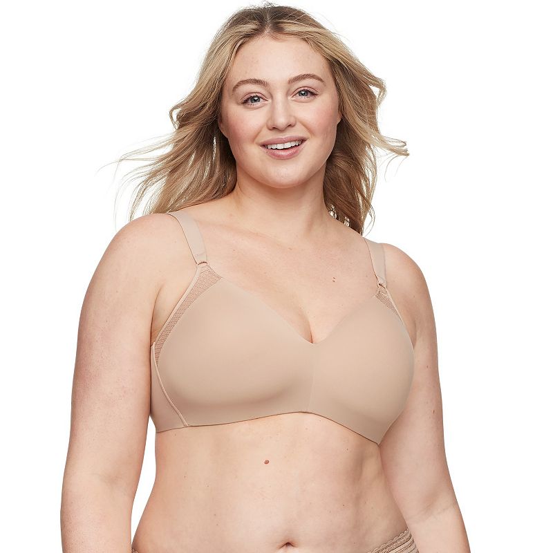 Warners Cloud 9® Super Soft Wireless Lift Comfort Bra RN2771A, Women's, Size: 40 B, Toasted Brown