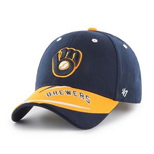 Youth '47 Brand Milwaukee Brewers Baloo MVP Adjustable Cap