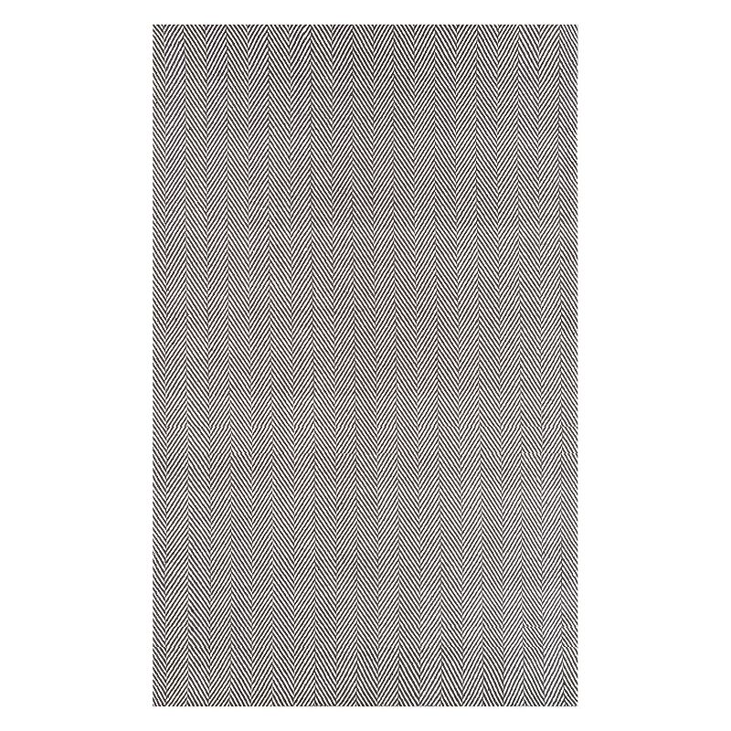 nuLOOM Cottage Kimberly Striped Rug, Grey, 9X12 Ft