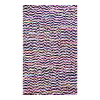 nuLOOM Hand Woven Chevron Rochell
