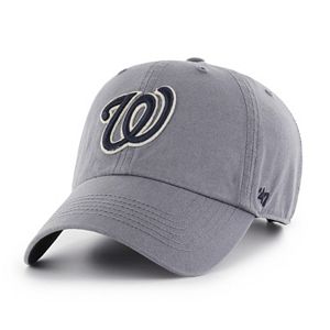 Adult '47 Brand Washington Nationals Borderland Clean Up Adjustable Cap