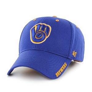 Adult '47 Brand Milwaukee Brewers Frost Adjustable Cap