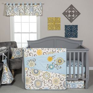 Waverly Baby by Trend Lab Pom Pom Spa 4-pc. Crib Bedding Set