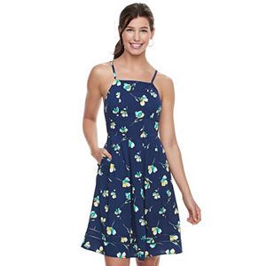 Juniors' SO® Floral Fit & Flare Dress