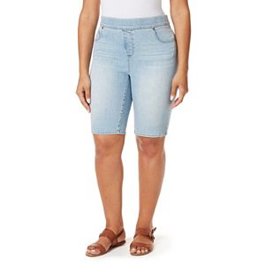 Plus Size Gloria Vanderbilt Avery Pull-On Bermuda Shorts