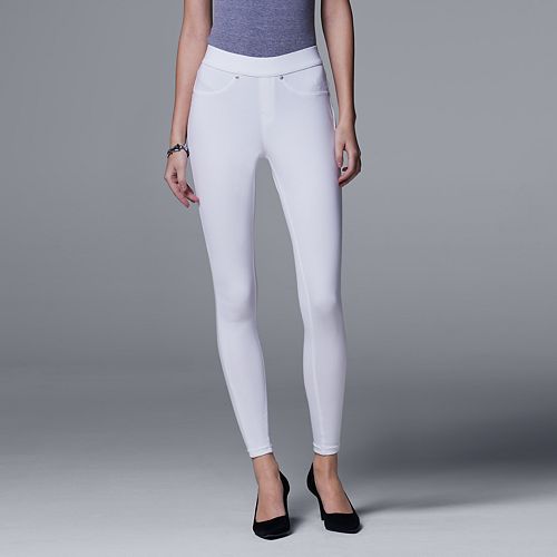 simply vera wang jean leggings