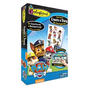 Paw Patrol Create a Story Re-Stickable Playset by Colorforms