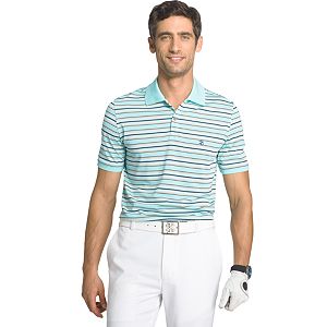 Men's IZOD Classic-Fit Feeder-Striped Performance Golf Polo