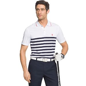 Men's IZOD Classic-Fit Striped Performance Golf Polo