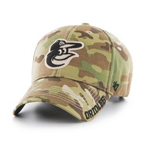 Adult '47 Brand Baltimore Orioles Frost MVP Multicam Adjustable Cap