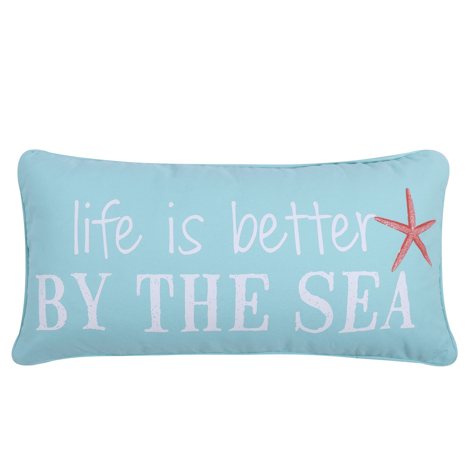 Image for Levtex Home ''Life Is Better By The Sea'' Oblong Throw Pillow at Kohl's.