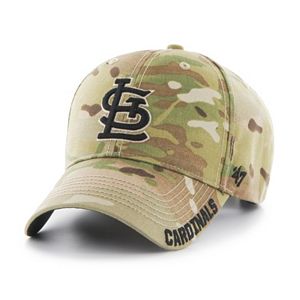 Adult '47 Brand St. Louis Cardinals Frost MVP Multicam Adjustable Cap