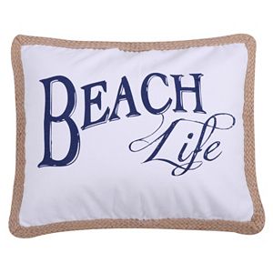 Levtex ''Beach Life'' Oblong Throw Pillow