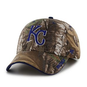 Adult '47 Brand Kansas City Royals Frost Realtree Camouflage Adjustable Cap