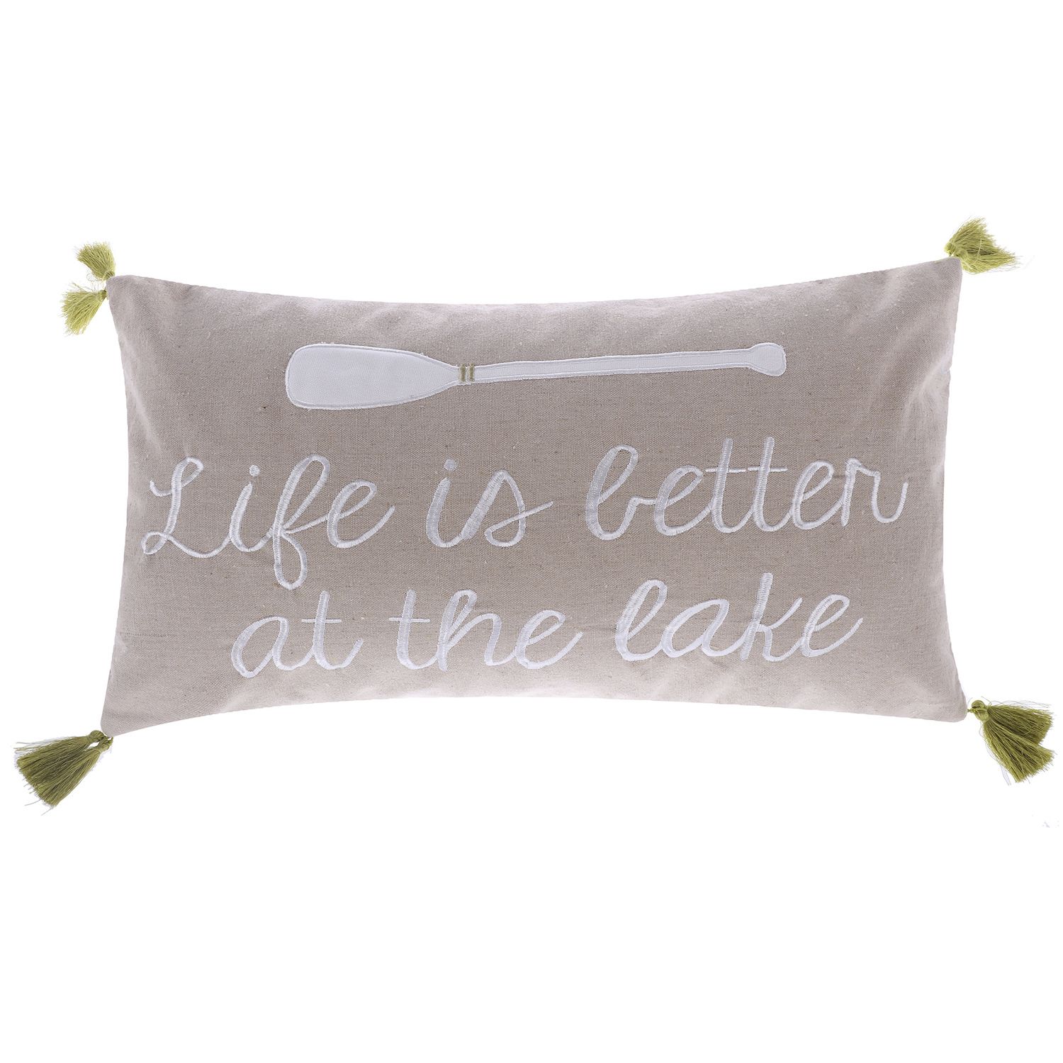 Image for Levtex Home ''Life Is Better At The Lake'' Oblong Throw Pillow at Kohl's.