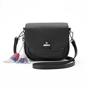 Candie's® Tassel Saddle Bag