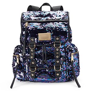 Juicy Couture Purple Sequin Backpack