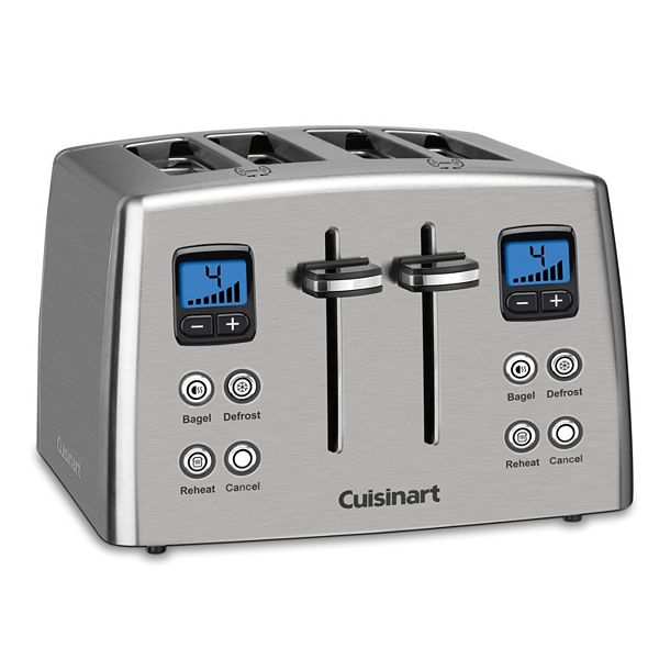 Cuisinart ステンレススチール トースター Cuisinart® 4-Slice Countdown Metal Toaster