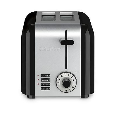 Cuisinart 2-Slice Compact Stainless Steel Toaster