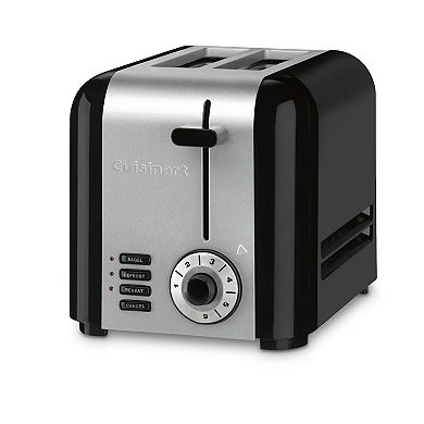Cuisinart 2-Slice Compact Stainless Steel Toaster