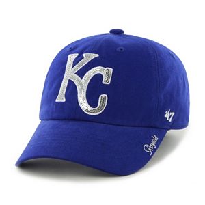 Women's '47 Brand Kansas City Royals Sparkle Adjustable Cap