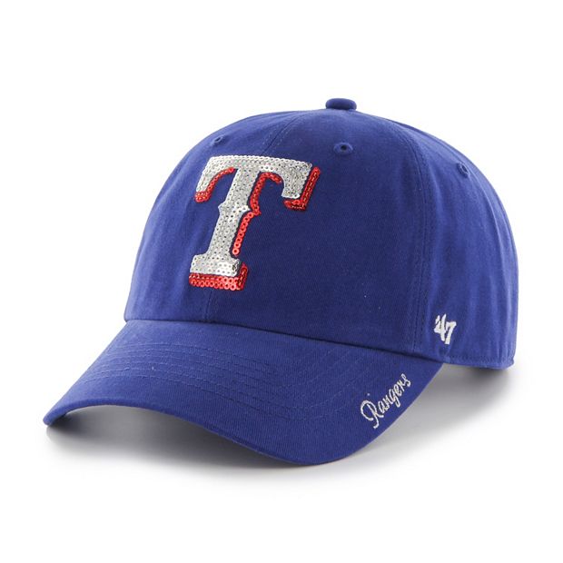 Women's '47 Brand Texas Rangers Sparkle Adjustable Cap