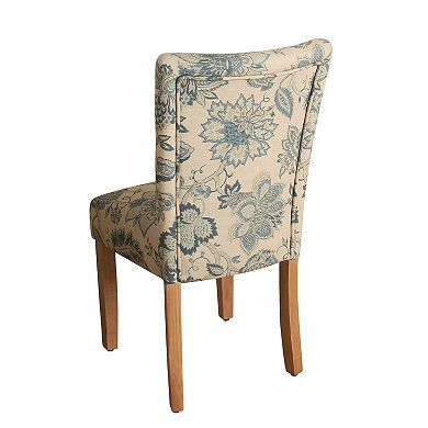 HomePop Lexie Floral Dining Chair 2-piece Set