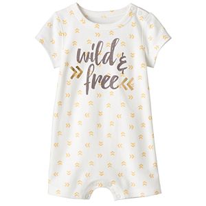 Baby Jumping Beans® Foil Graphic Romper