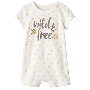 Baby Jumping Beans® Foil Graphic Romper