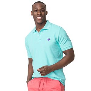 Men's Chaps Stretch Solid Pique Polo