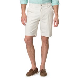 Men's Chaps Classic-Fit Poplin Flat-Front Shorts