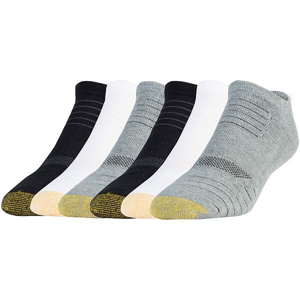 Men's GOLDTOE® 6-pack Tech No-Show Socks