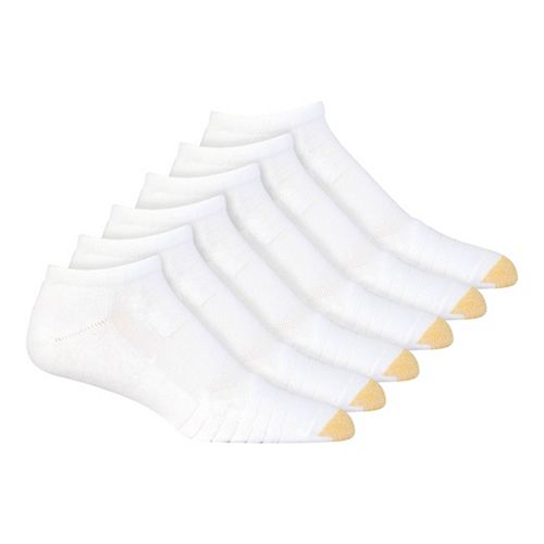 Men's GOLDTOE Tech NoShow 6Pack Socks