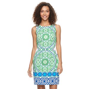 Women's Suite 7 Medallion Print Shift Dress