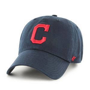 Adult '47 Brand Cleveland Indians Road Clean Up Adjustable Cap
