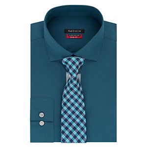 Men's Van Heusen Slim-Fit Flex Collar Dress Shirt & Tie
