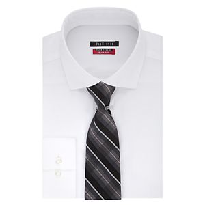 Men's Van Heusen Slim-Fit Flex Collar Dress Shirt & Tie