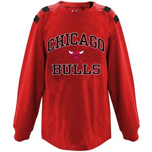 Big & Tall Majestic Chicago Bulls Shoulder Panel Tee