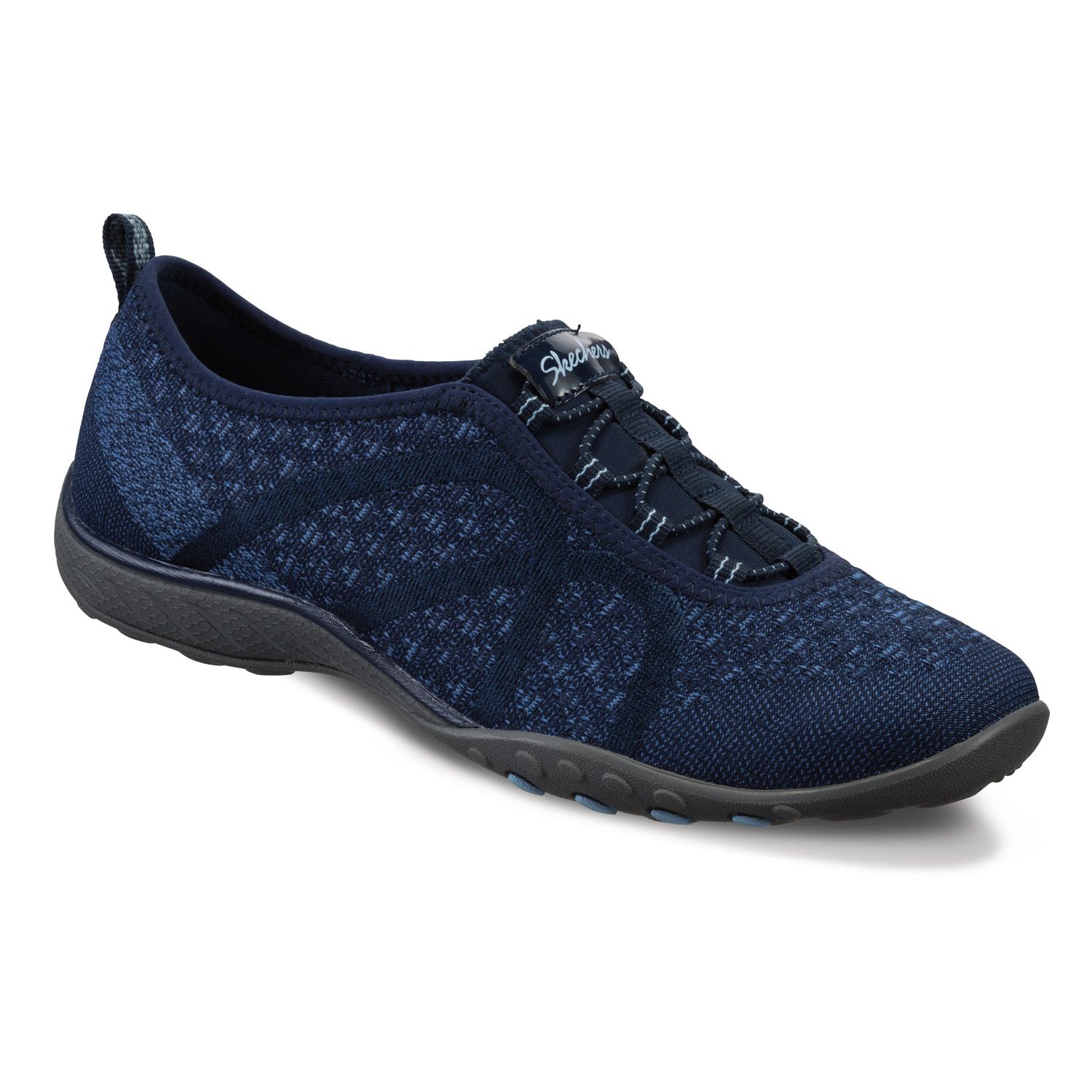 skechers fortune knit navy