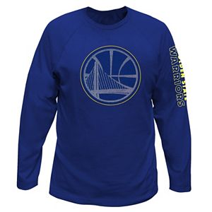 Big & Tall Majestic Golden State Warriors Reflective Logo Tee