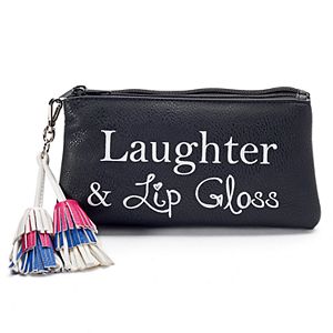 Candie's® Tassel Dual-Entry Coin Pouch