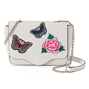 Candie's® Floral Butterfly Crossbody Bag