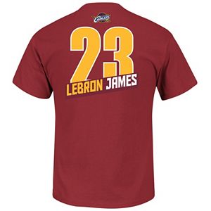 Big & Tall Majestic Cleveland Cavaliers LeBron James Player Tee
