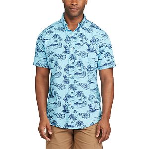 Men's Chaps Classic-Fit Tropical Button-Down Shirt