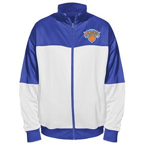 Big & Tall Majestic New York Knicks Track Jacket